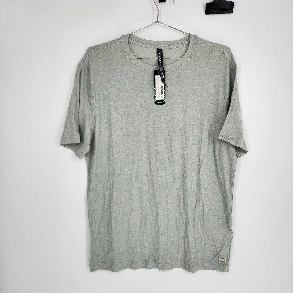Vuori Men's Medium Mint Strato Tech Short Sleeve Tee NWOT